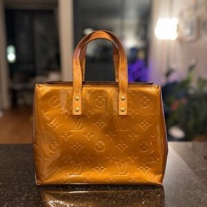 LV Patent Leather Tote Bag